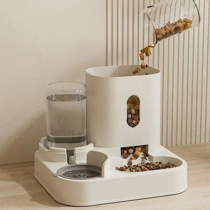 Auto Pet Feeder & Water Dispenser