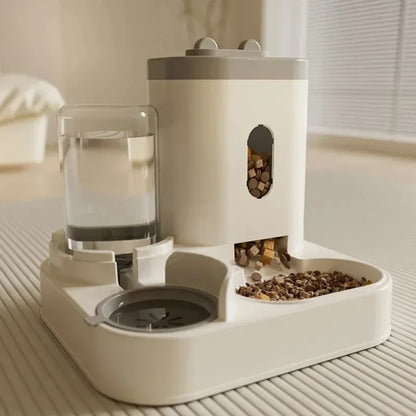 Auto Pet Feeder & Water Dispenser